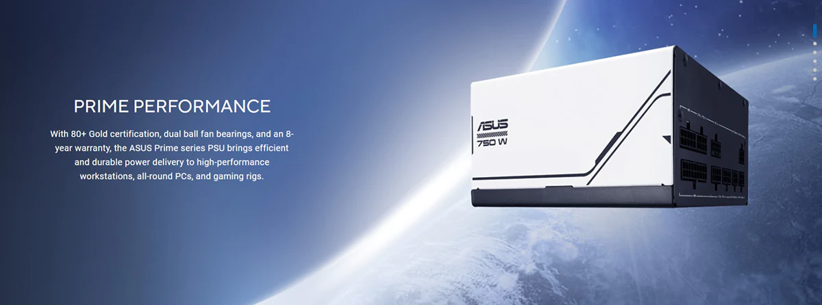 ASUS Prime AP-750G 750W 80 Plus Gold ATX 3.1 Fully Modular Power Supply